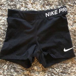 Black Nike Pro Spandex